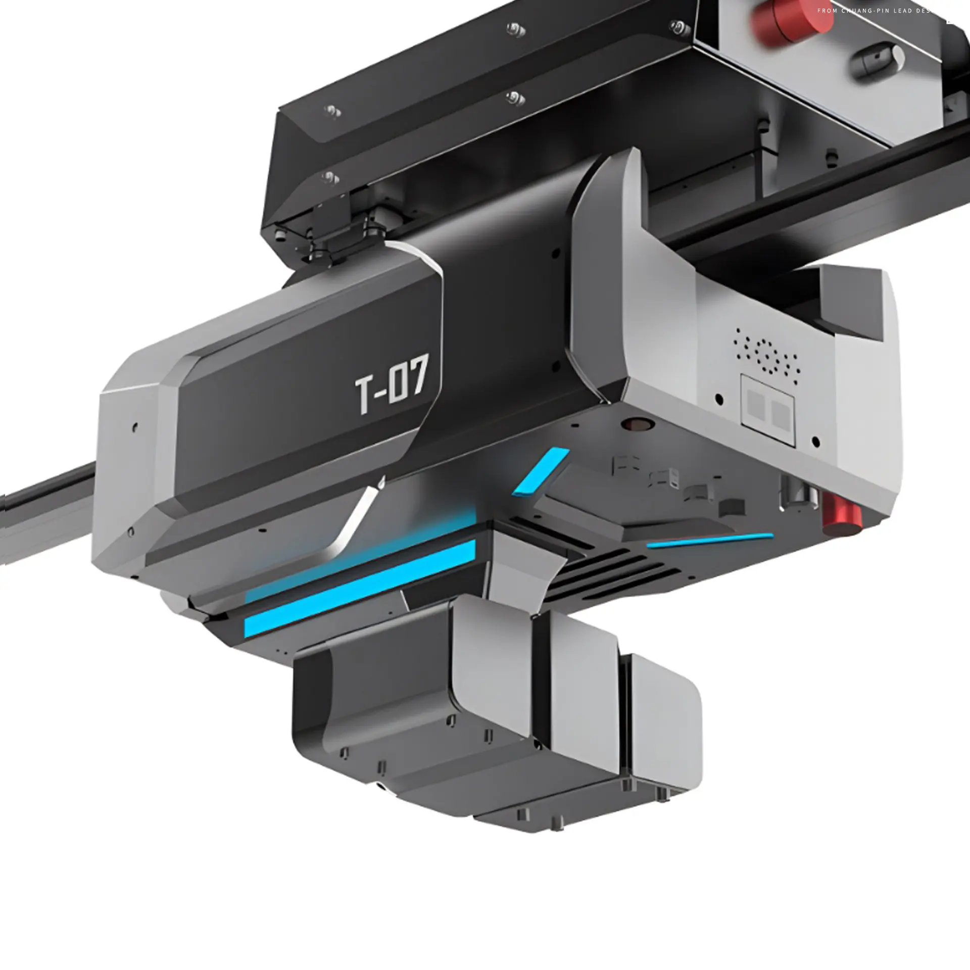 天创机器人_通用挂轨巡检机器人细节展示图