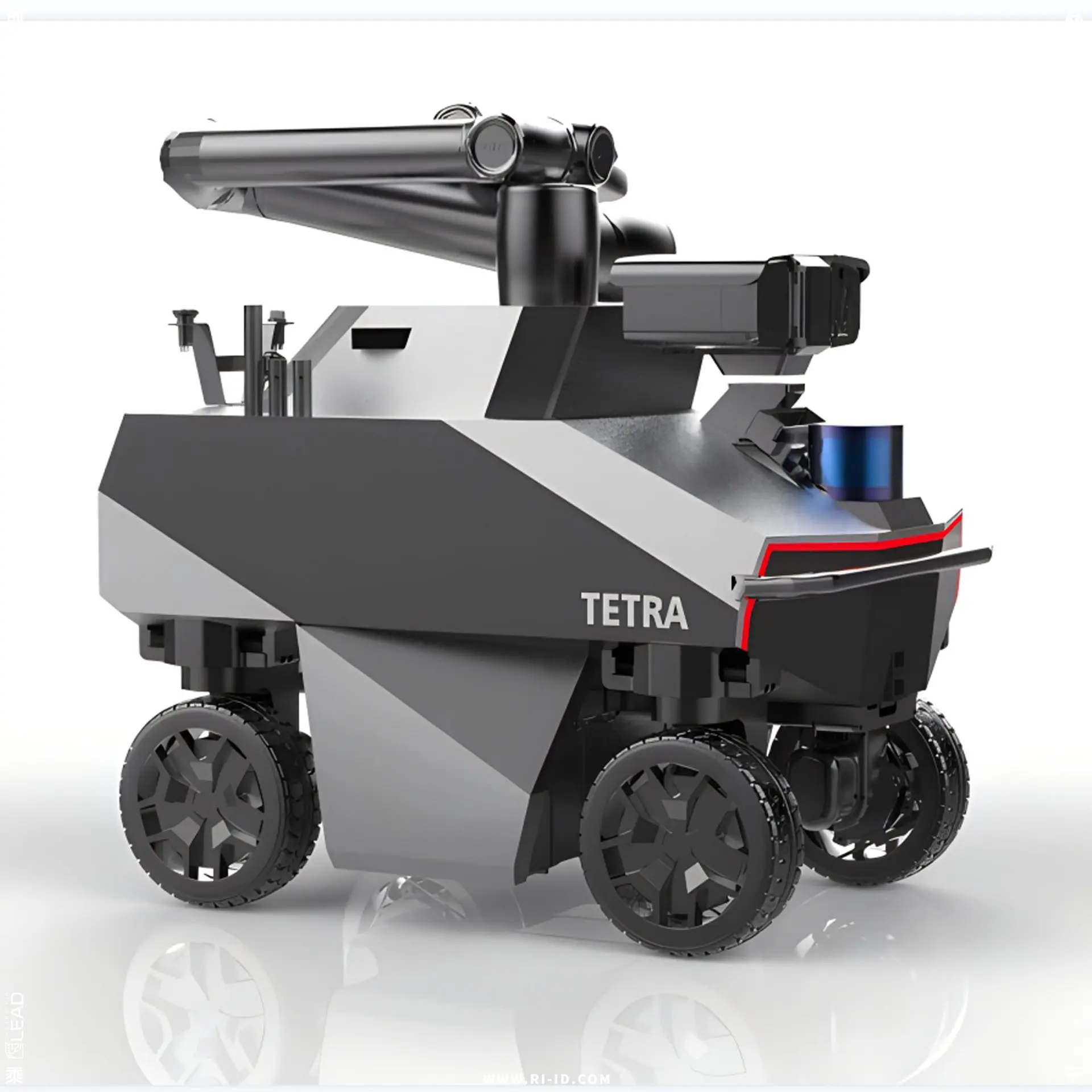 天创机器人_列车巡检机器细节展示图