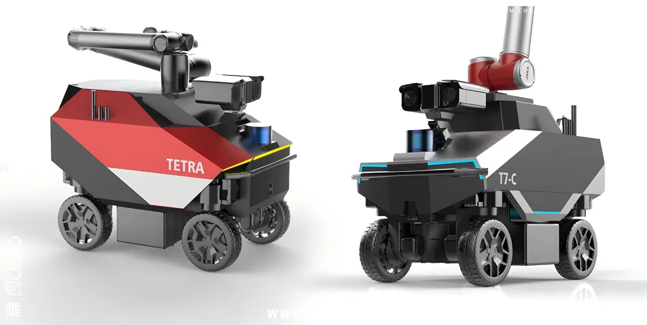 天创机器人_列车巡检机器样式展示图