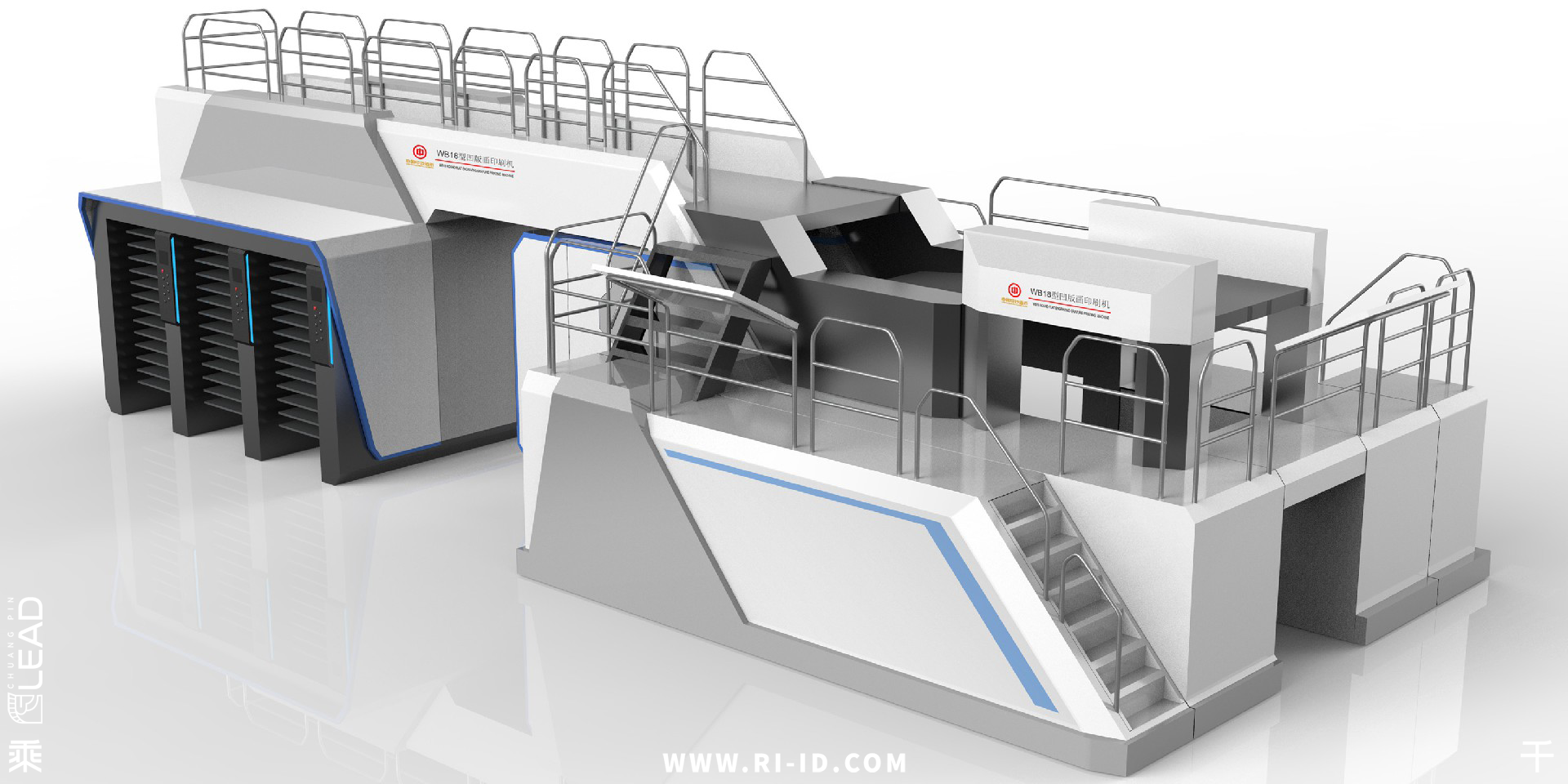 中国印钞造币_雕版印钞机反面展示图