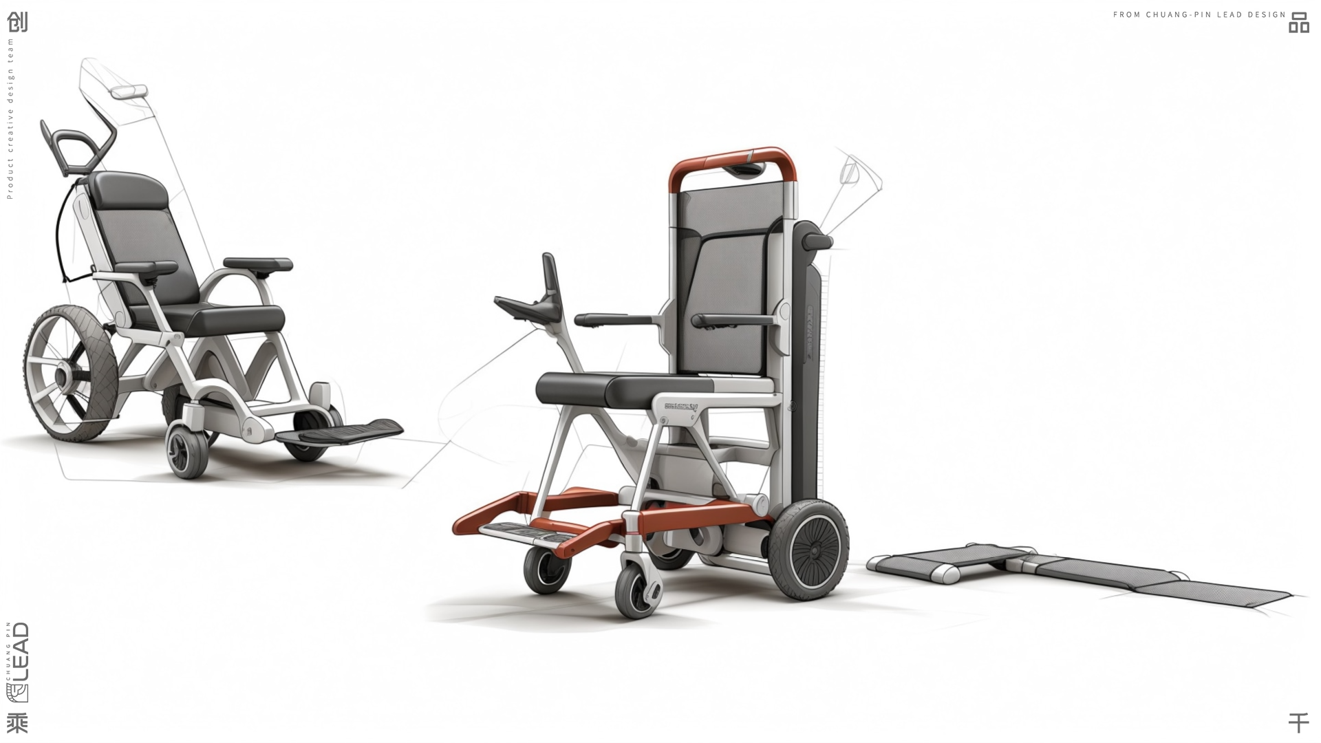 楼梯担架草图一