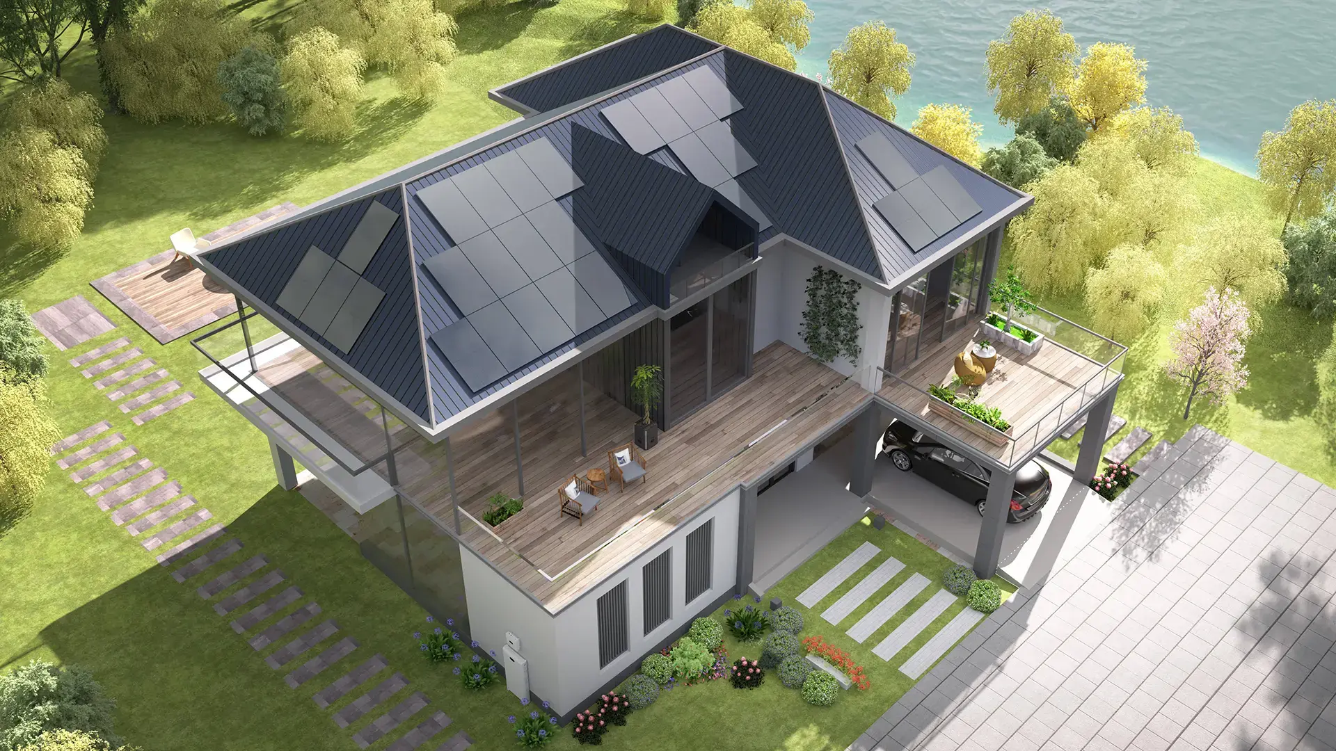 光伏建筑海内外冰火两重天？国外大热为啥国内沦为农村自建房扶贫之选？