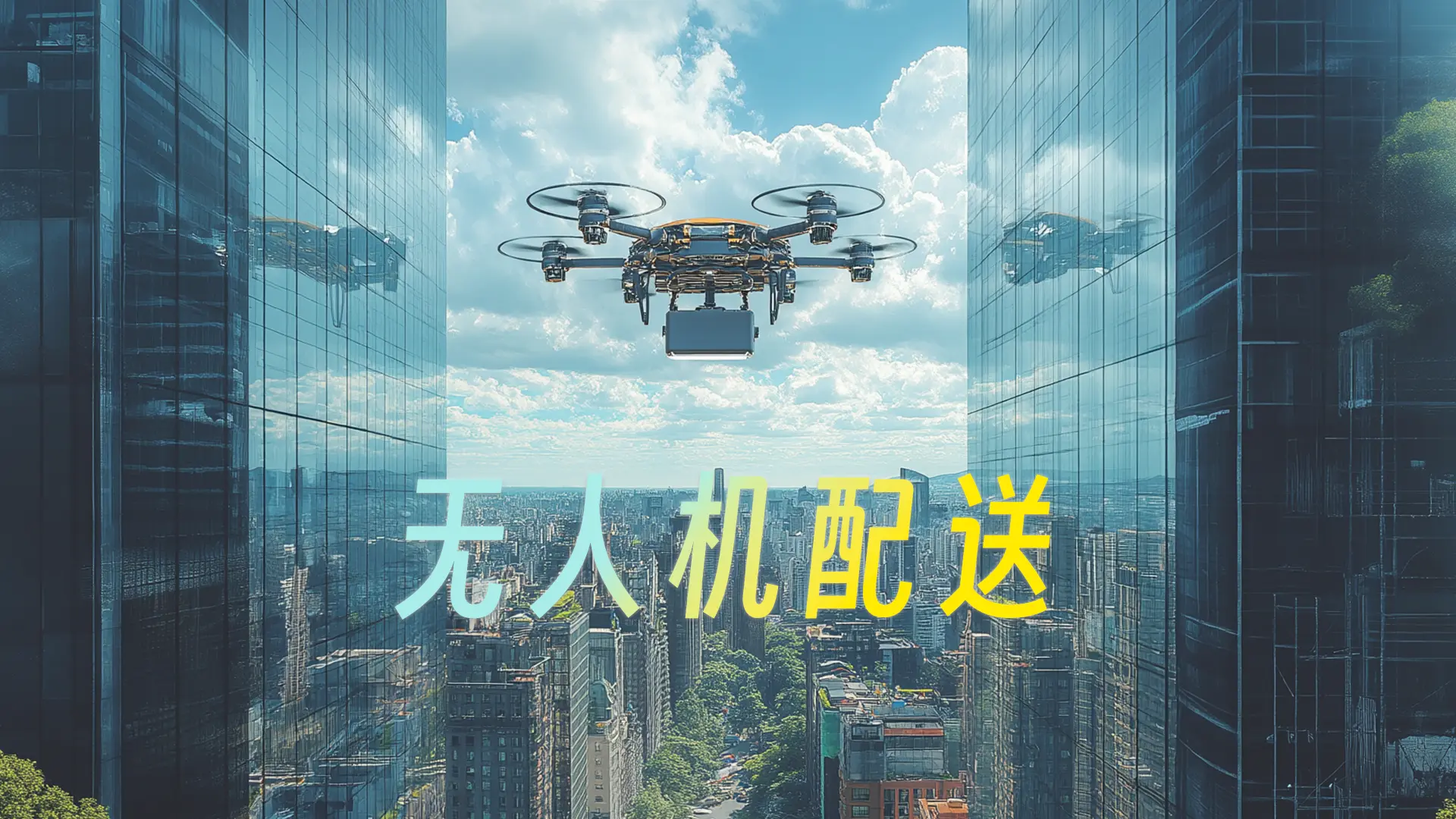 人来货到，无人机配送让你告别排队等待