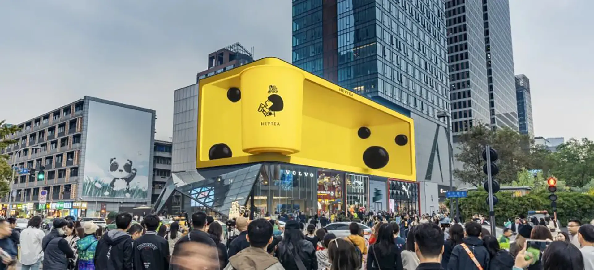 喜茶×草间弥生：当艺术遇到茶，治愈力MAX的“波波”系列！